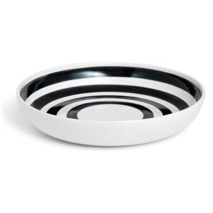 Omaggio fekete-fehér agyagkerámia tányér, ⌀ 30 cm - Kähler Design