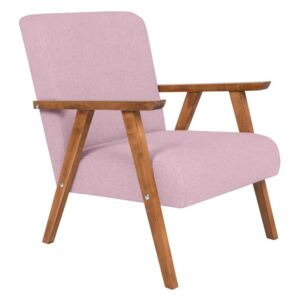 Terry világos rózsaszín fotel - HARPER MAISON