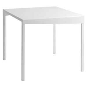 Obroos fehér fém étkezőasztal, 80 x 80 cm - Costum Form