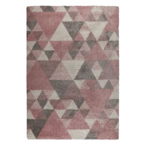 Nuru rózsaszín-krémszínű szőnyeg, 160 x 230 cm - Flair Rugs