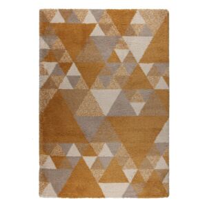 Nuru barna-krémszínű szőnyeg, 80 x 150 cm - Flair Rugs
