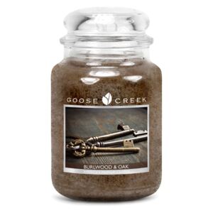 Tölgyfa illatgyertya üvegdobozban, égési idő 150 óra - Goose Creek