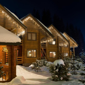 Blumfeldt ICICLE-320-WW LED karácsonyi megvilágítás, jégcsapok, 16m, 320 LED égő, melegfehér szín