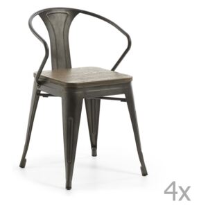 Malibu 4 db kerti szék - La Forma