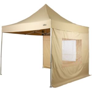 Összecsukható kerti sátor STILISTA® 3 x 3 m – bézs