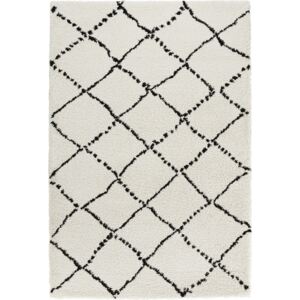 Allure Ronno Black White fekete-fehér szőnyeg, 80 x 150 cm - Mint Rugs