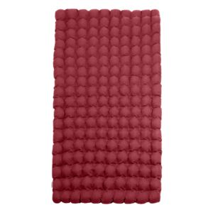 Bubbles piros relaxációs masszázs matrac, 110 x 200 cm - Linda Vrňáková