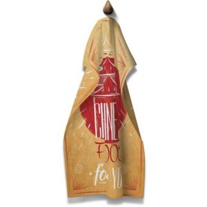 Domarex Cucine Mondo Chine konyhai törlőruha, 45 x 70 cm