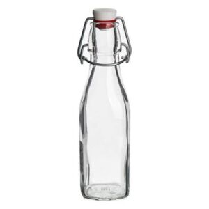 Csatos tárolóüveg, palack, 2db-os szett, 0, 25l (KHPU214)