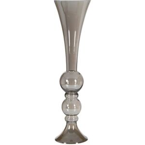 Classy ezüst kézzel készített kristályváza, magassága 71 cm - Santiago Pons