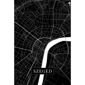 Szeged black térképe