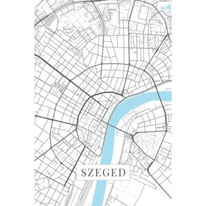Szeged white térképe