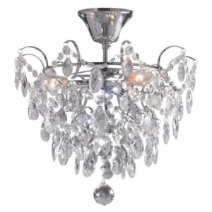 Rosendal ezüstszínű mennyezeti lámpa, ⌀ 36 cm - Markslöjd