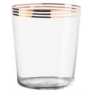 Tumbler poharak 3 arany színű sávval 440 ml készlet 6 db – 21st Century Glas (322175)