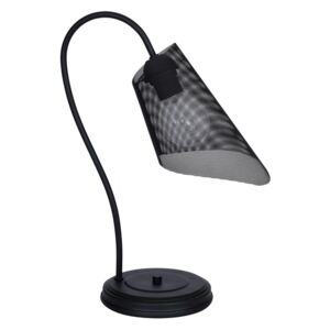 Luminex Asztali lámpa GAVI 1xE27/60W/230V fekete LU8037