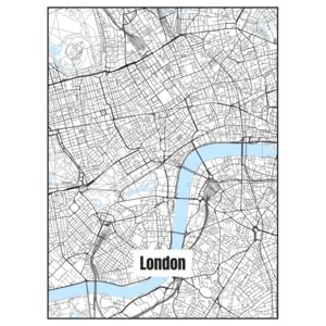 Ábra Map of London, Nico Friedrich