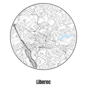 Ábra Map of Liberec, Nico Friedrich