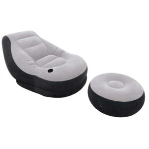 Intex Ultra Lounge Relax felfújható Pihenőszék puffal 99x130cm (6