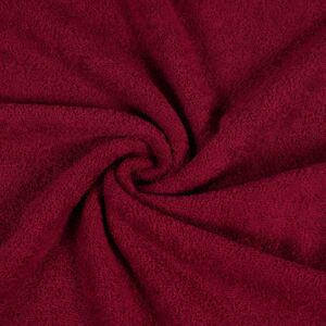 Goldea kétoldalas borvörös frottír, méterárú, szélesség 150 cm 150 cm