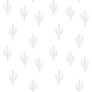 Szürke kaktuszos tapéta gyerekszobába, Lilipinso