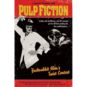 Plakát Pulp Fiction - Twist Contest, (61 x 91.5 cm)