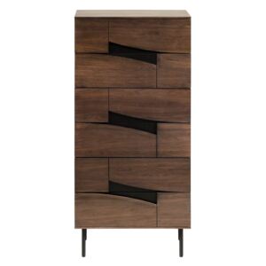 Cutt kisméretű barna fiókos szekrény, 60 x 40 cm - La Forma