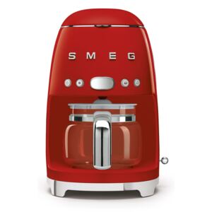 50's Retro Style kávovar na filtrovanou kávu 1,4l 10 cup červený - SMEG