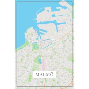Malmo color térképe