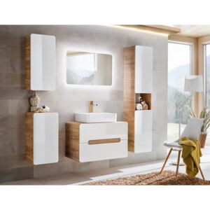 Fürdőszoba Bútor Szett, 6 darab, Aruba Large