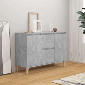 VidaXL betonszürke forgácslap tálalószekrény 103,5 x 35 x 70 cm