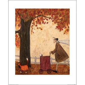 Sam Toft - Following the Pumpkin Festmény reprodukció, (40 x 50 cm)