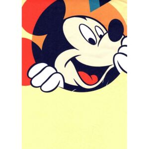 Disney pamut gumis Lepedő - Mickey egér - sárga