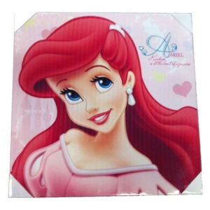 Disney Princess Fali kép 40x40cm - Ariel