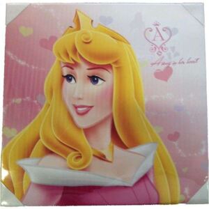 Disney Princess Fali kép 40x40cm - Csipkerózsika