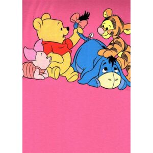 Disney pamut gumis Lepedő - Micimackó és barátai - rózsaszín