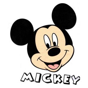 Disney pamut gumis Lepedő - Mickey egér - fehér