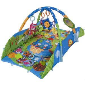 Sun Baby peremes Játszószőnyeg - Farm - kék