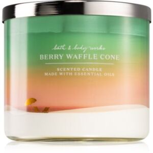 Bath & Body Works Berry Waffle Cone illatos gyertya 411 g