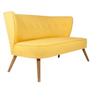 Bienville sárga kétszemélyes kanapé