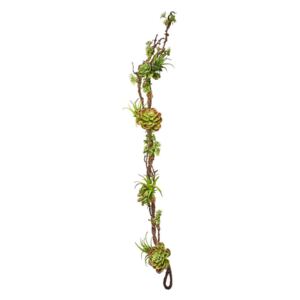 FLORISTA kövirózsa girland, 120 cm