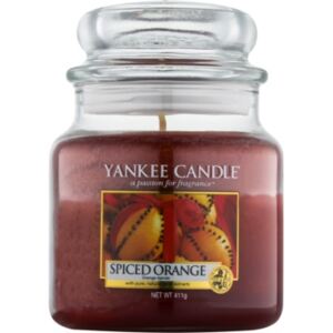 Yankee Candle Spiced Orange illatos gyertya Classic közepes méret 411 g