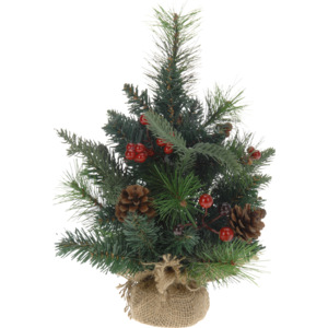 Karácsonyfa díszítve 33 cm