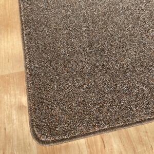 Szegett szőnyeg 100x200 cm – Barna színben melírozott mintával