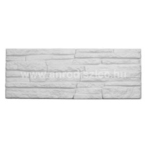 ANRO - Marbet Rock EPS hungarocell falburkoló (48cm x 18cm) - fehér