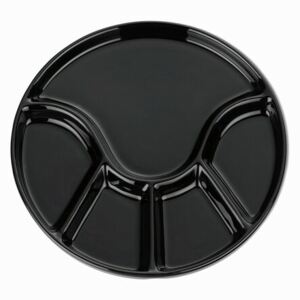 Kela ANNELI fondü tányér, 23 cm, fekete