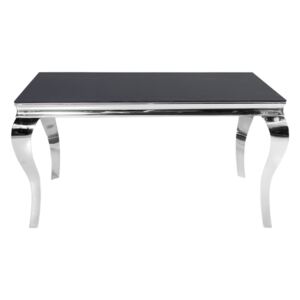 Grazia étkezőasztal fekete márvány 200x100x75 cm