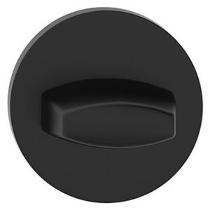 Alsó rozetta WC - R SLIM fekete SZOSLCZW
