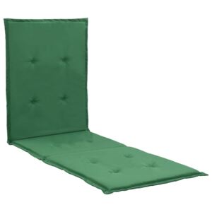 Szürke zöld pihenőszék párna 180 x 55 x 3 cm