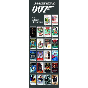 Plakát - James Bond Movie Plakáts (1)