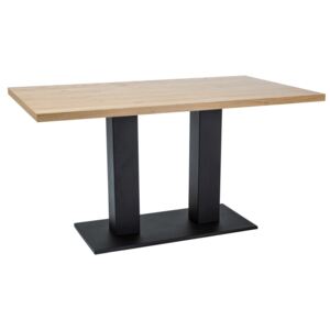 Asztal MH1879 Tölgy + fekete